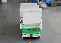 Tunnel Type Omni Directional Tunnel AGV Magnetic Tape Auto Docking With Roller Platform